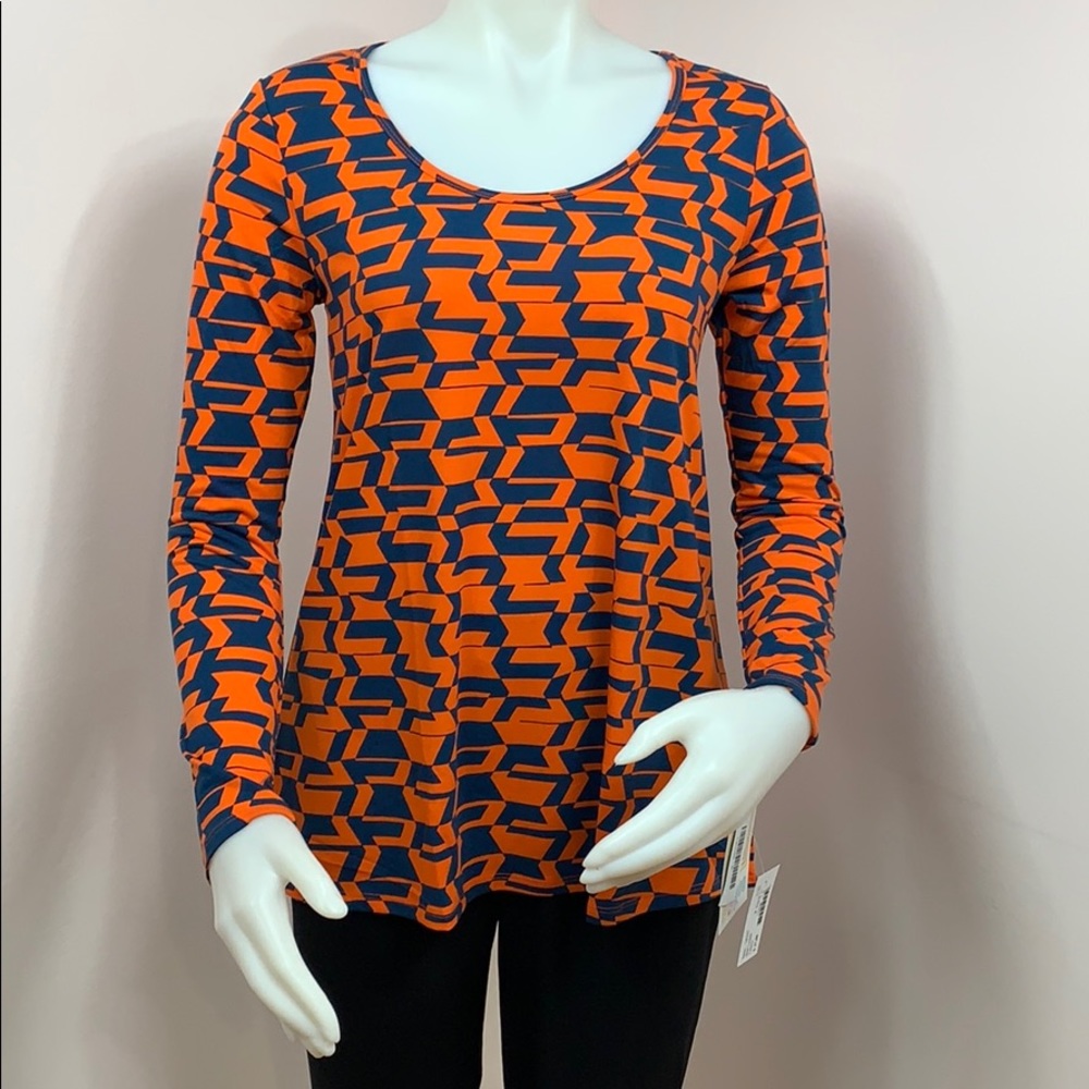 LuLaRoe Small Lynnae Long Sleeve Shirt
